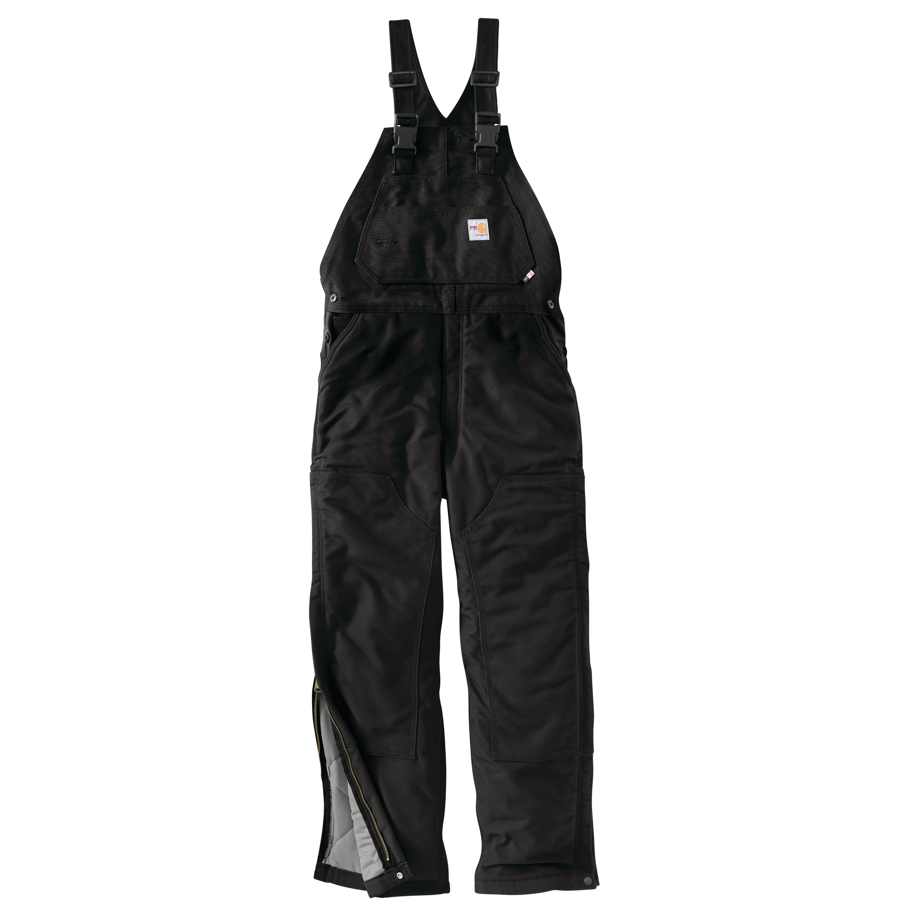 Carhartt  Mens FR Duck Insulated Bib Overall 2