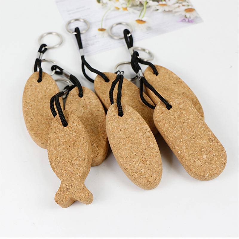 Floating Cork Keychains 2