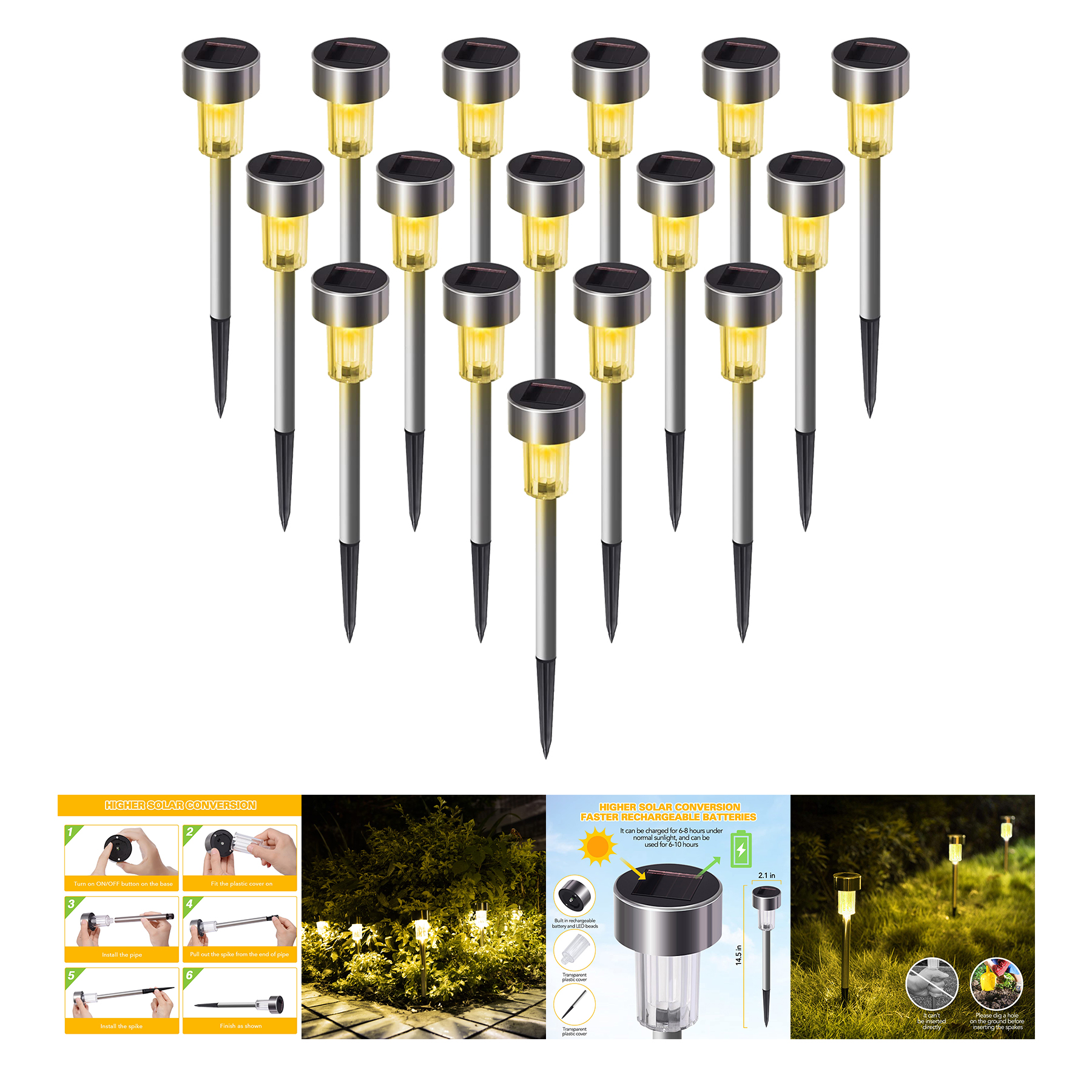 Solar Lights Outdoor 2