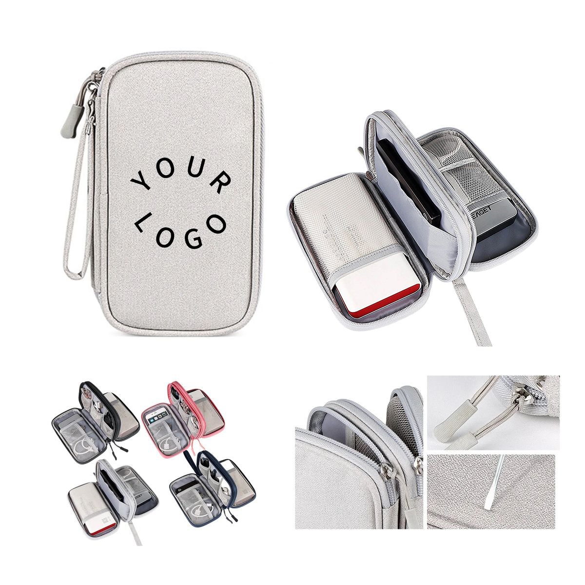 Tech Organizer Pouch for Travel and Storage 2