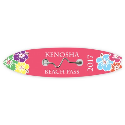 Beach Badges (Surfboard Shape)