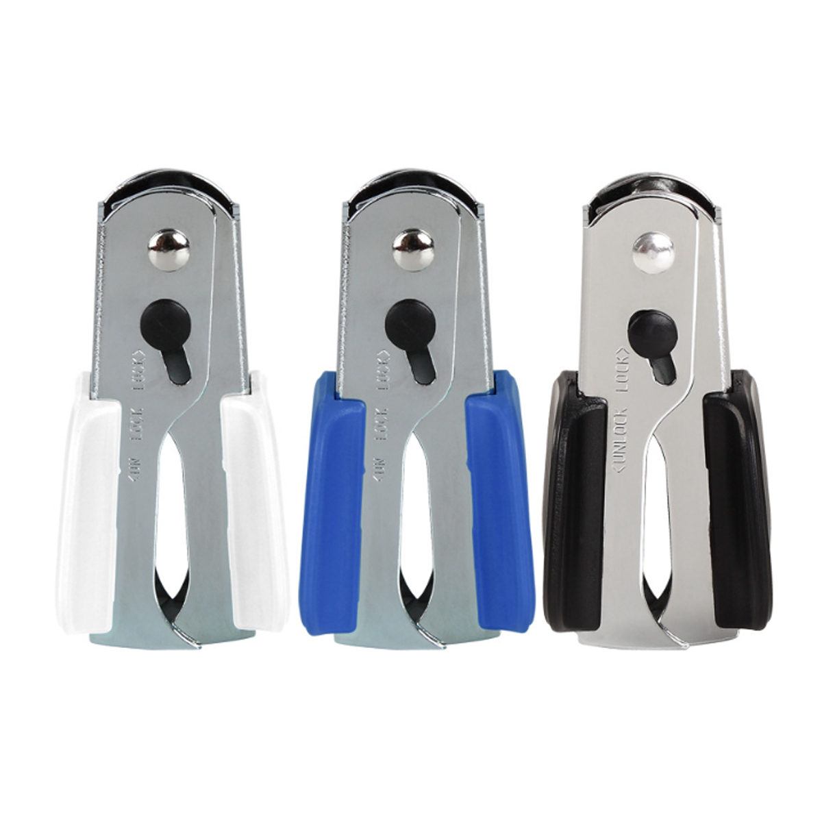 Mini Staple Remover with Plastic Grip for Office Use, custom desk accessory with logo imprint 3