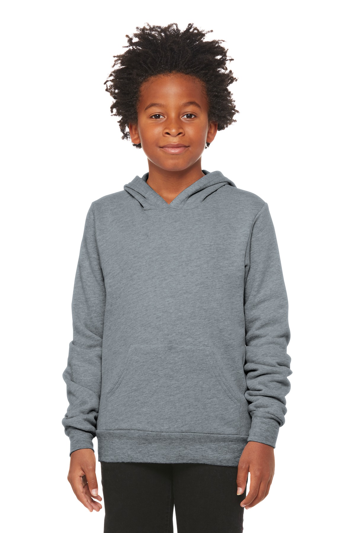 BELLA+CANVAS Youth Sponge Fleece Pullover Hoodie BC3719Y 29