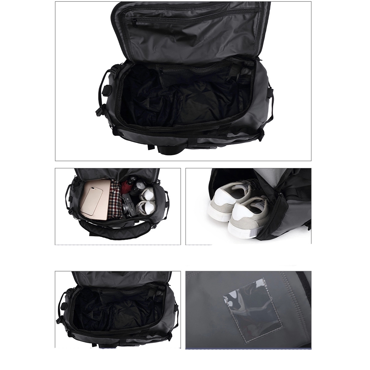 Duffel Bag 21 Inches Foldable Gym for Men Lightweight 5