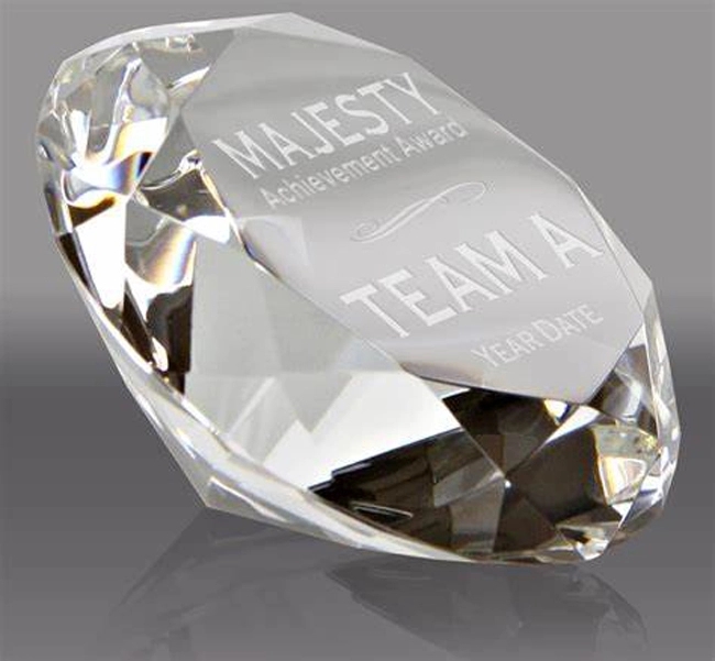 Diamond Crystal Paperweight 6