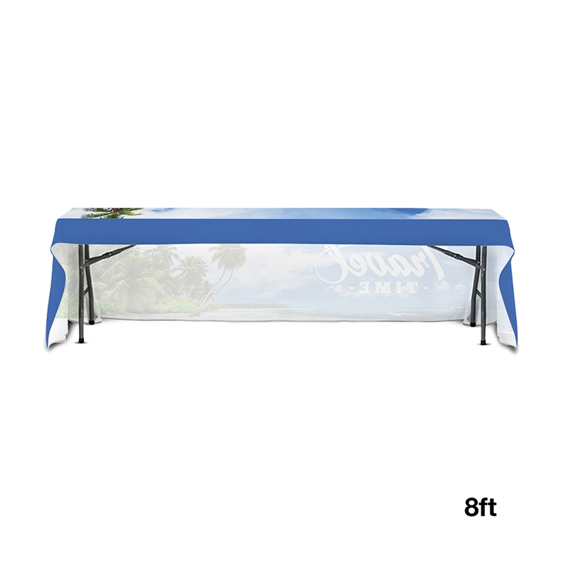 DisplaySplash 8' Open Back Table Throw 7