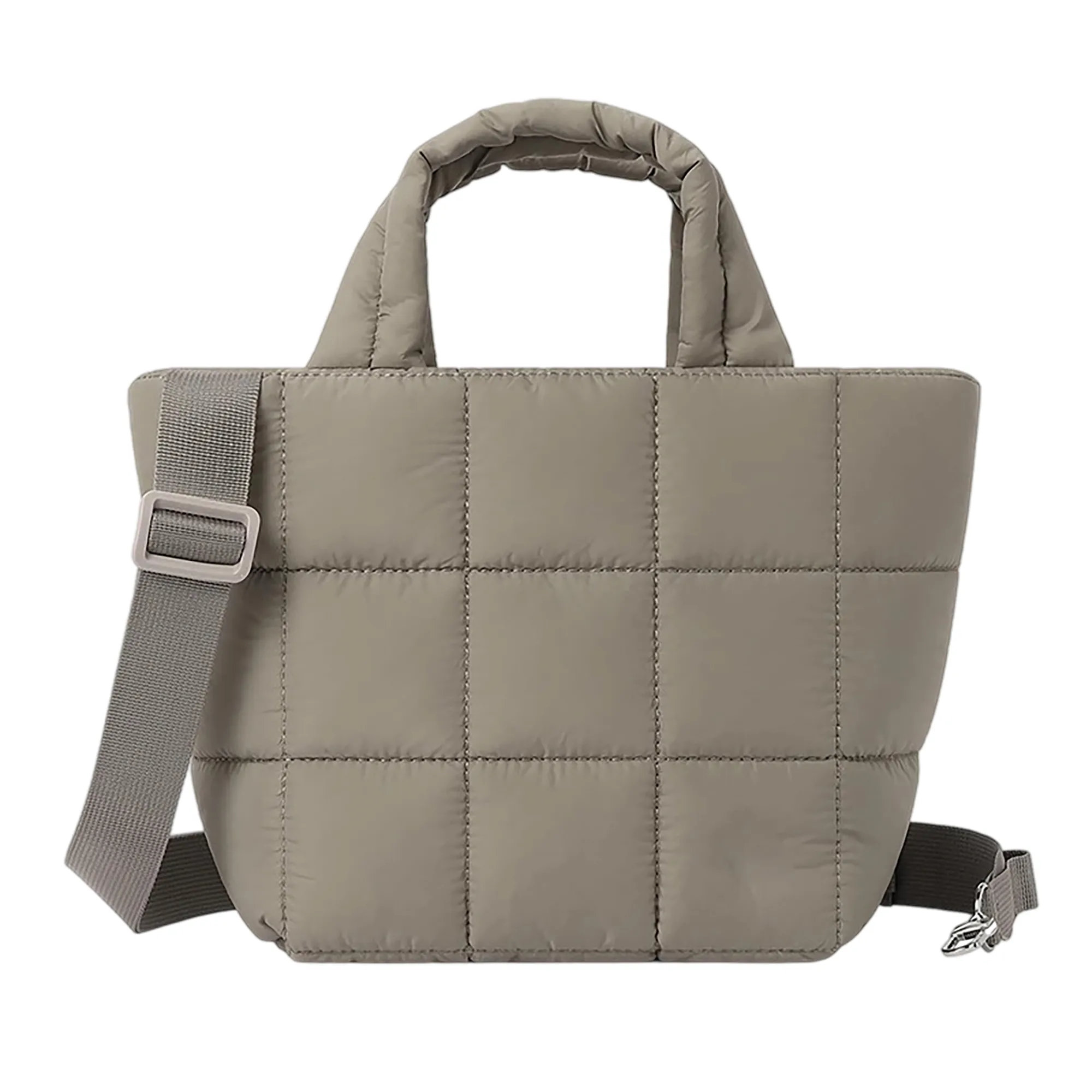 MOQ 50 Fluffy Quilted Casual Shoulder Bag 4