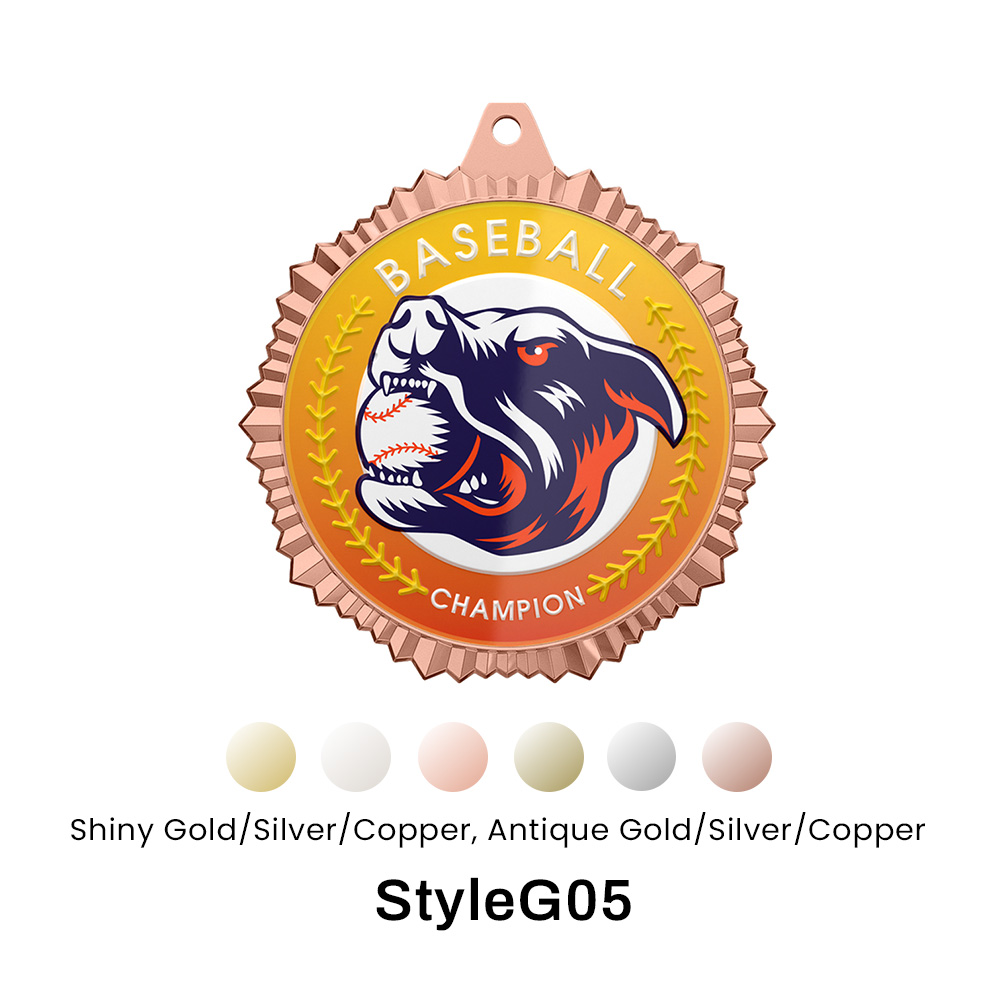 4" UV Printed Honor Medals 8