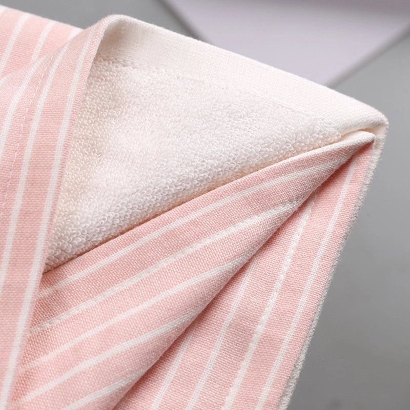 Custom Gift 100% Cotton Soft Striped Hand & Face Towel 6