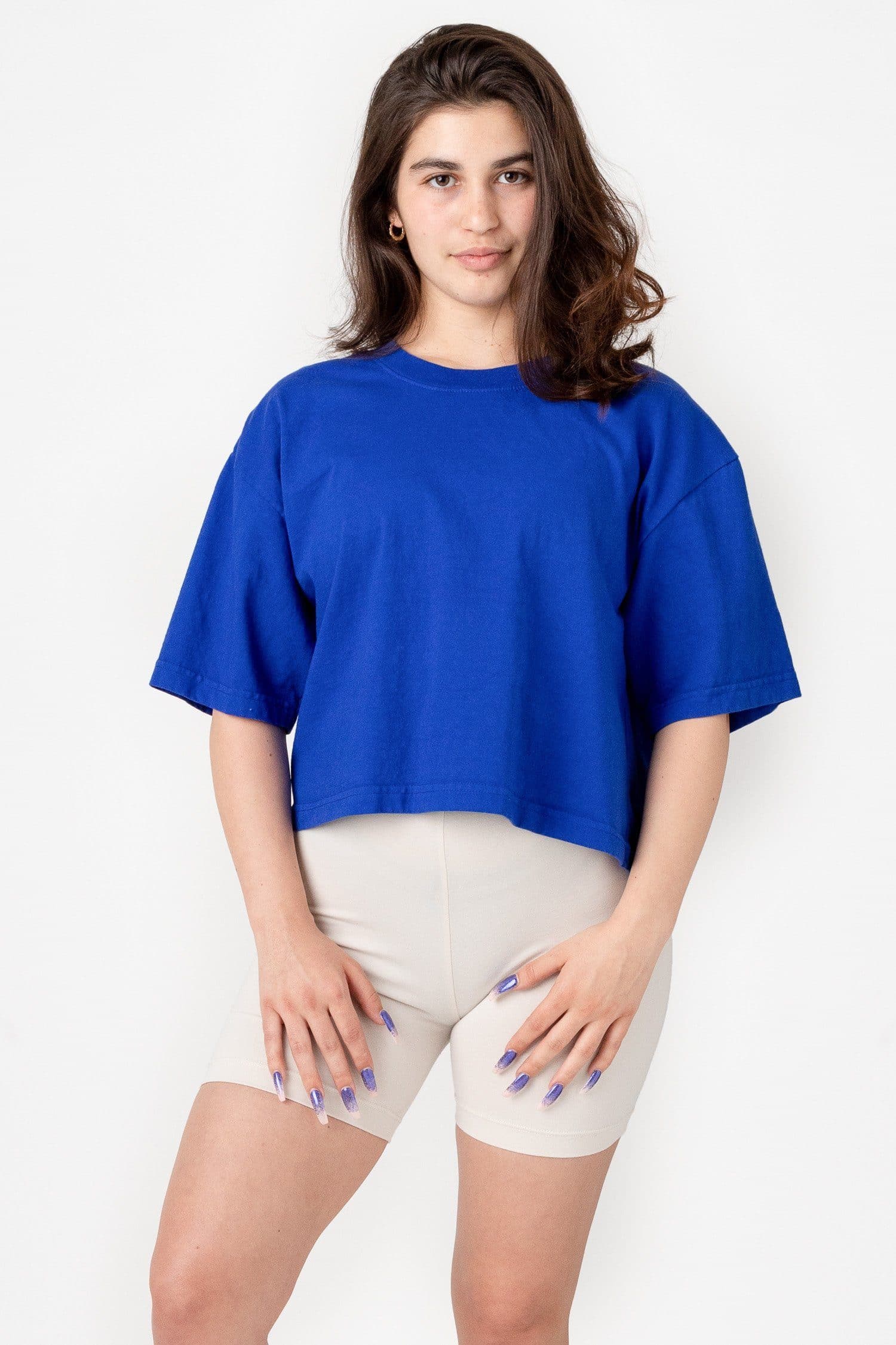 6.5 OZ OVERSIZED GARMENT DYED CROP TOP 35