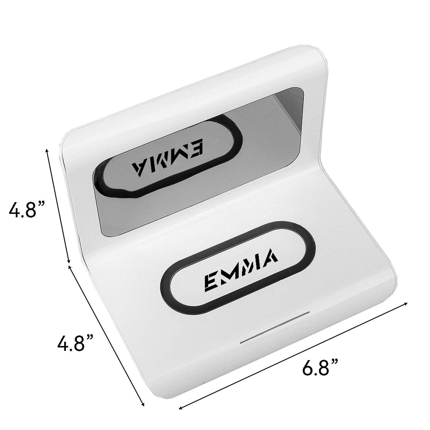 Fast Wireless Charging Station with Digital Clock 11