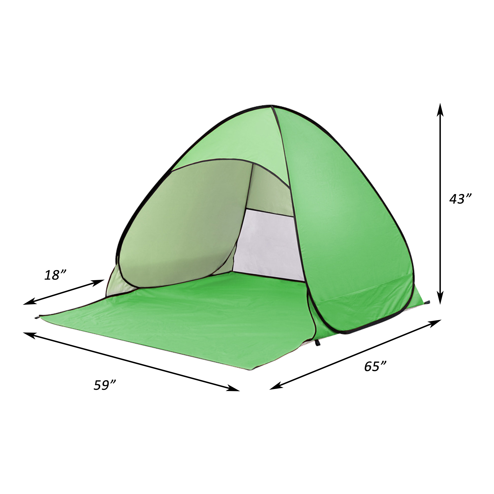 MOQ10 Dog Friendly Beach Cabana 3