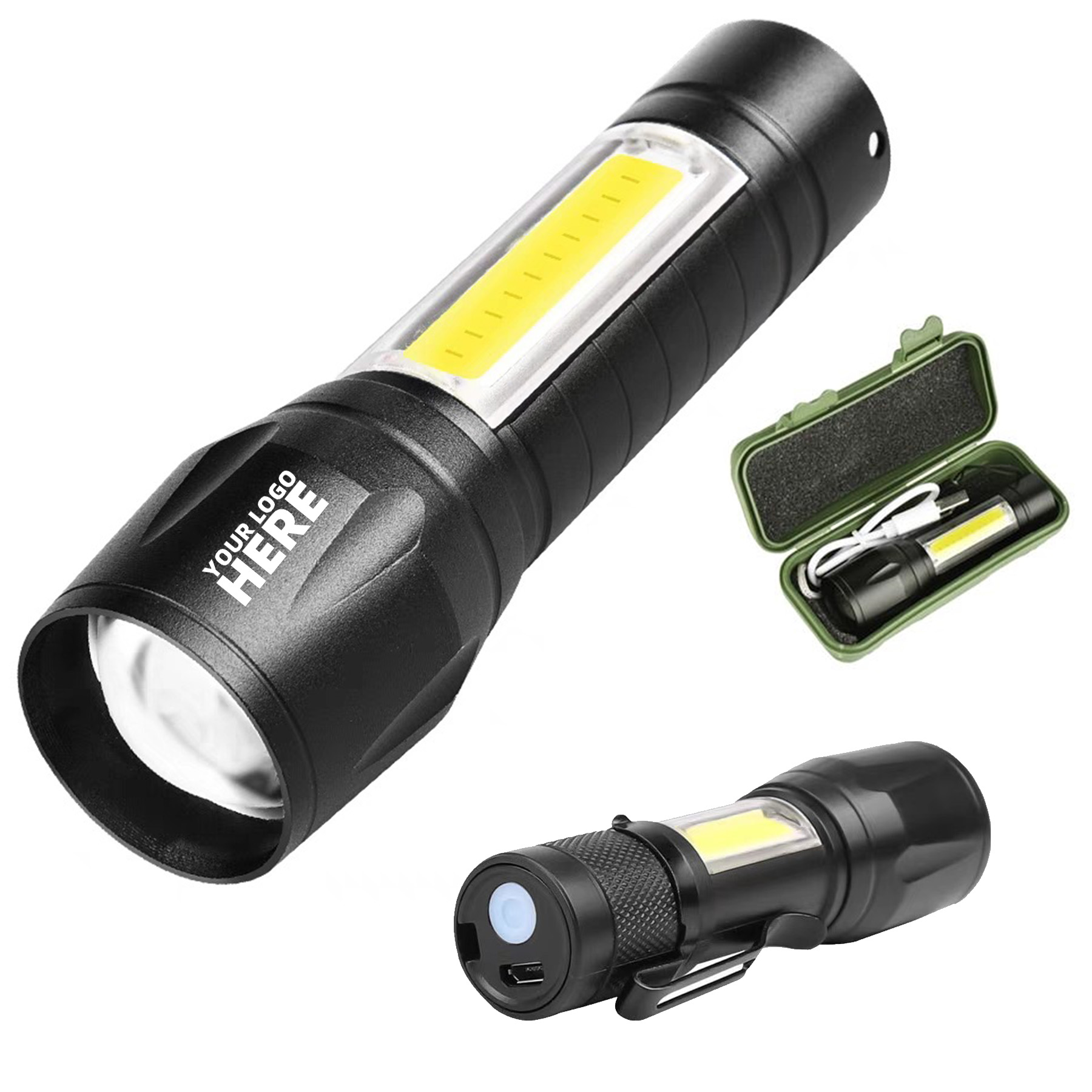 Portable Aluminum Led Flashlight 2