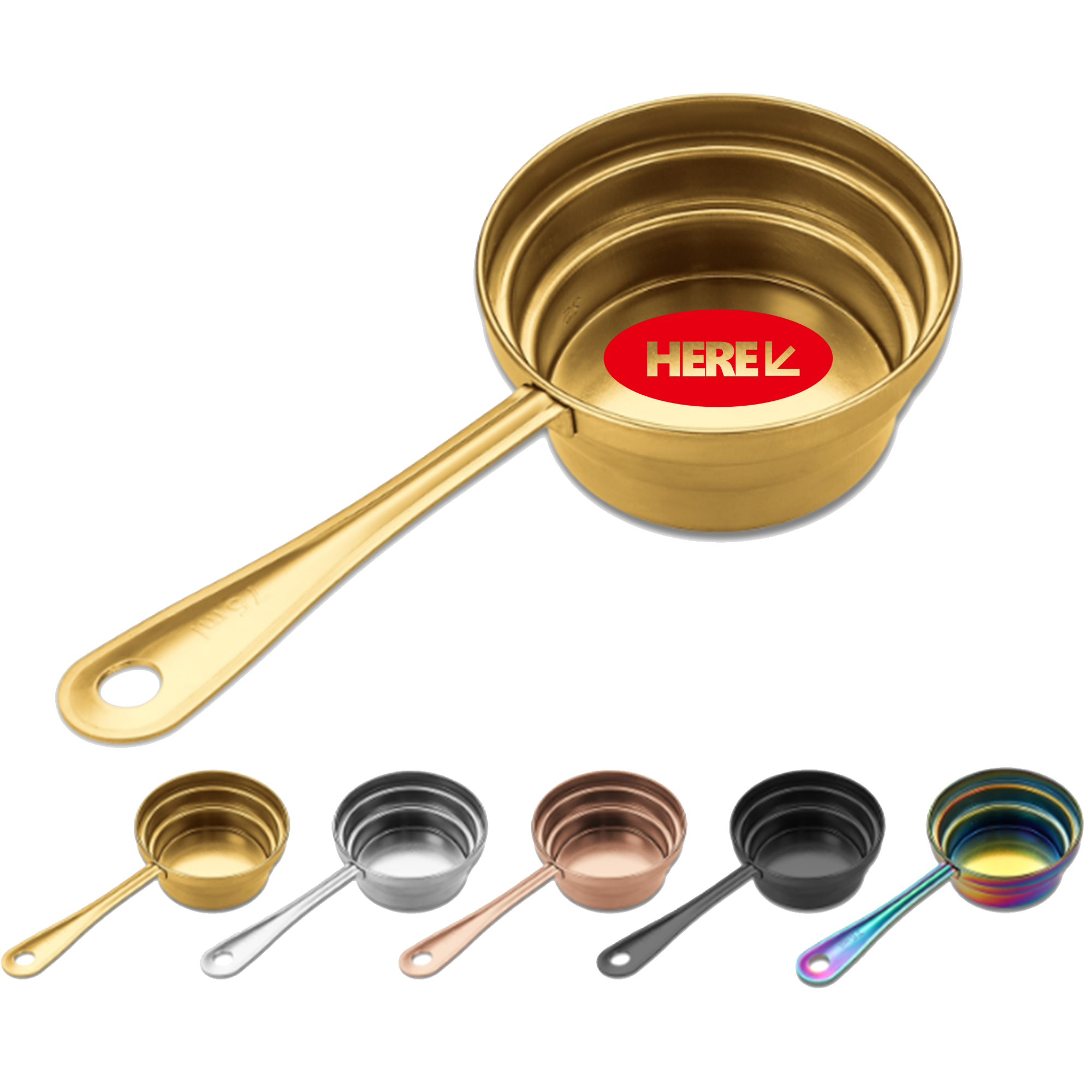 Stainless steel third grade measuring spoon 2