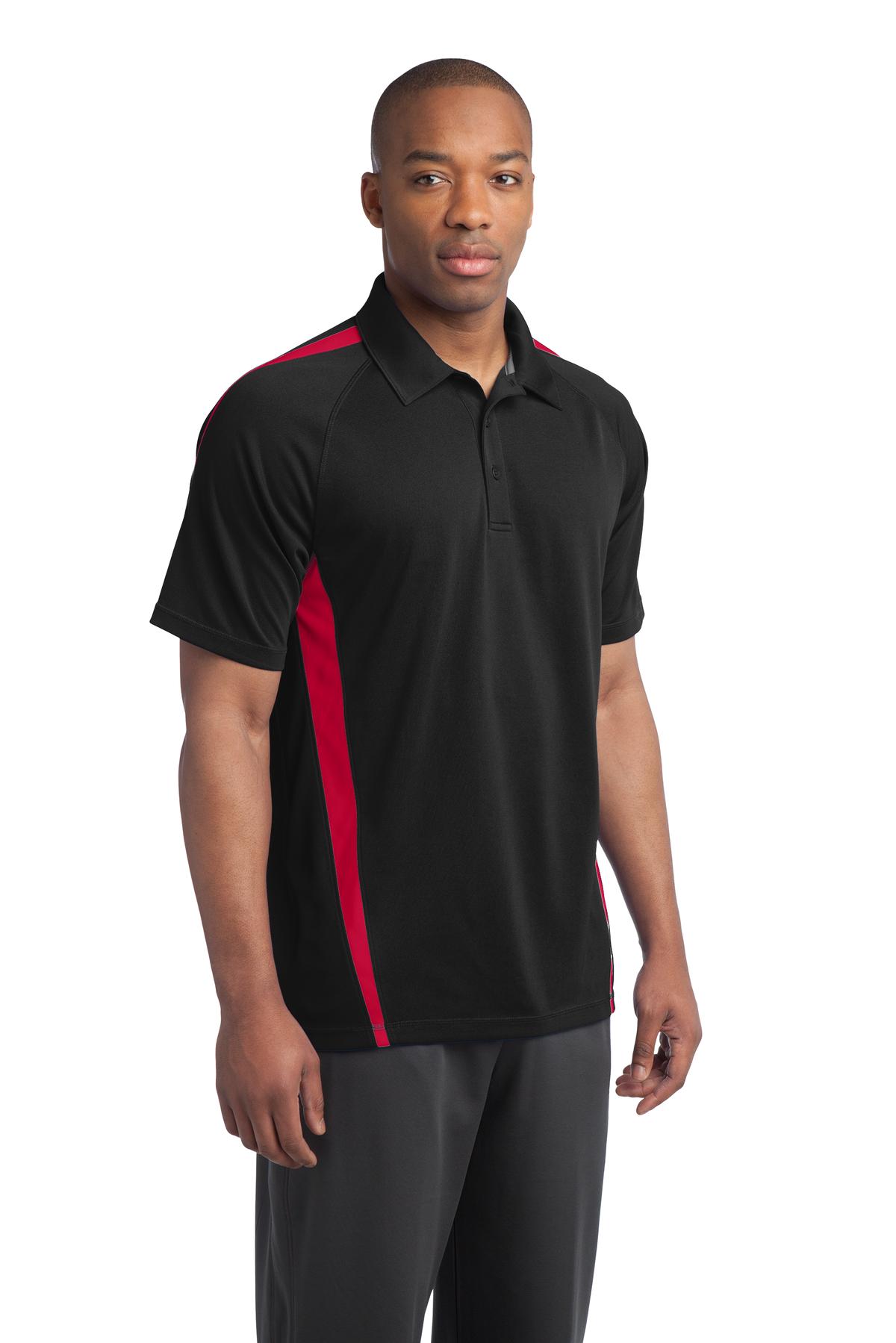 PosiCharge Micro-Mesh Colorblock Polo