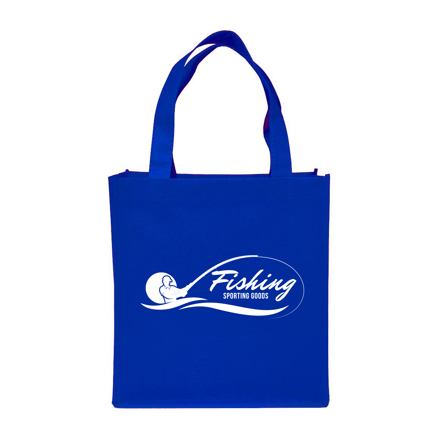 Clipper Non-Woven Grocery Tote Bag (2 Color Imprint) 7