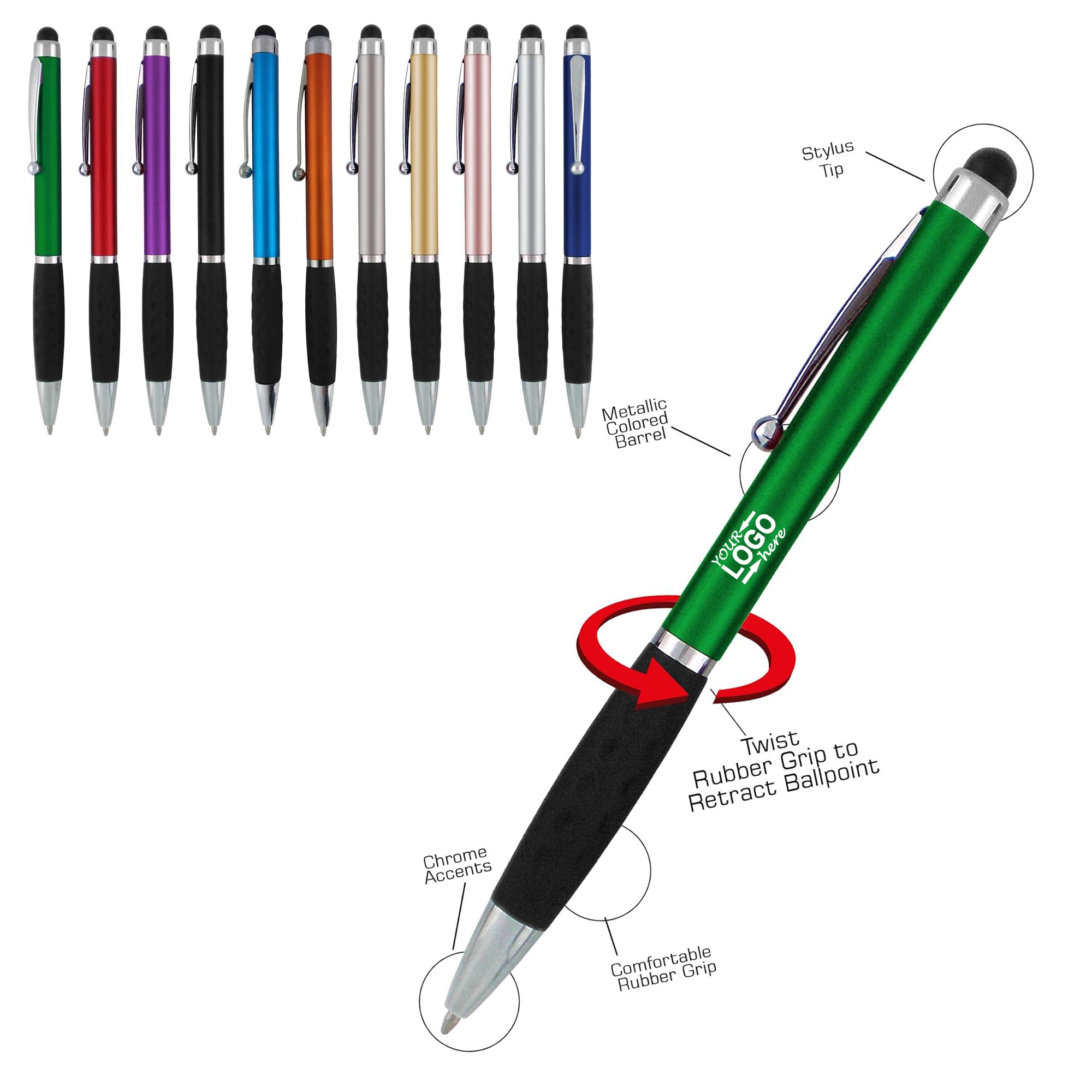 Stylus Pens 2 in1 Touch Screen 2