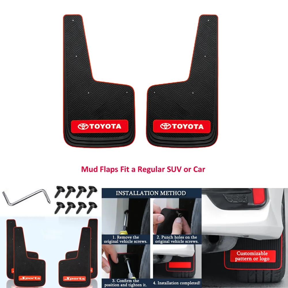 Universal Mud Flaps for SUV or Car-Option A 7