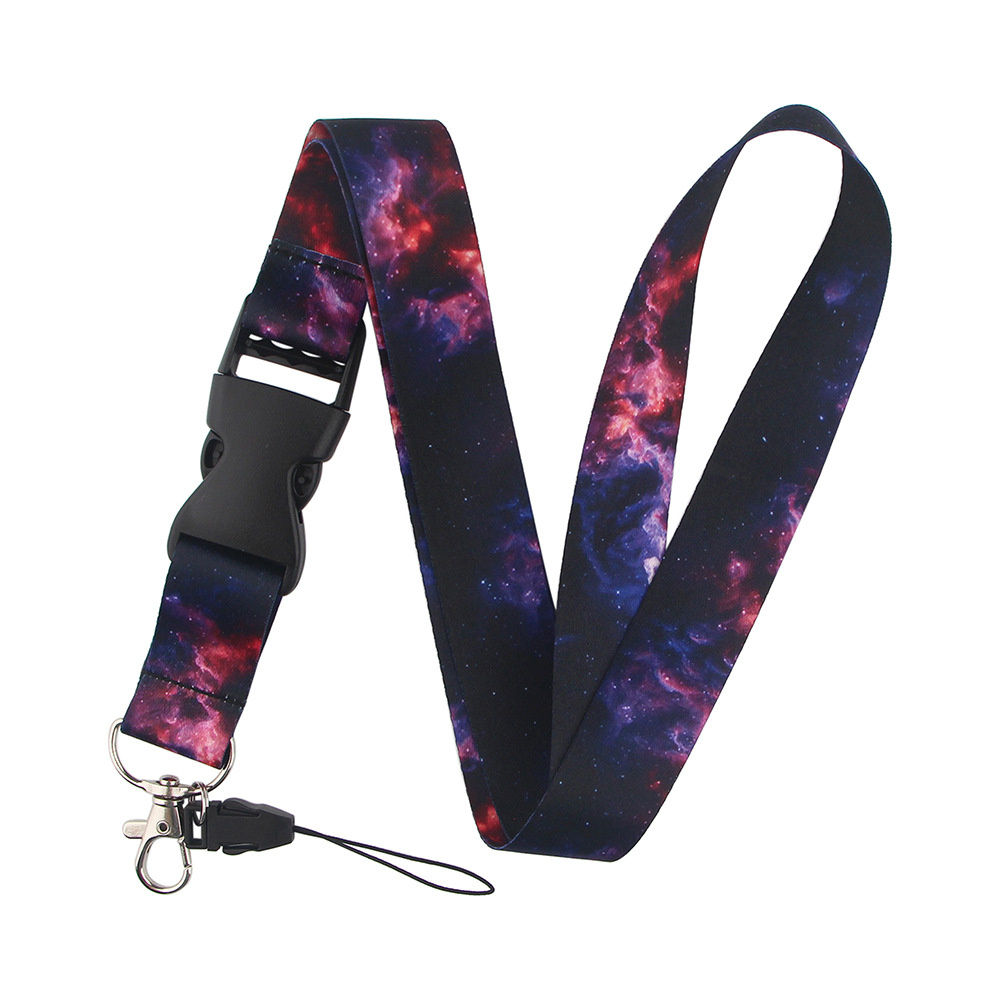 Colorful Starry Sky Phone Lanyard 3
