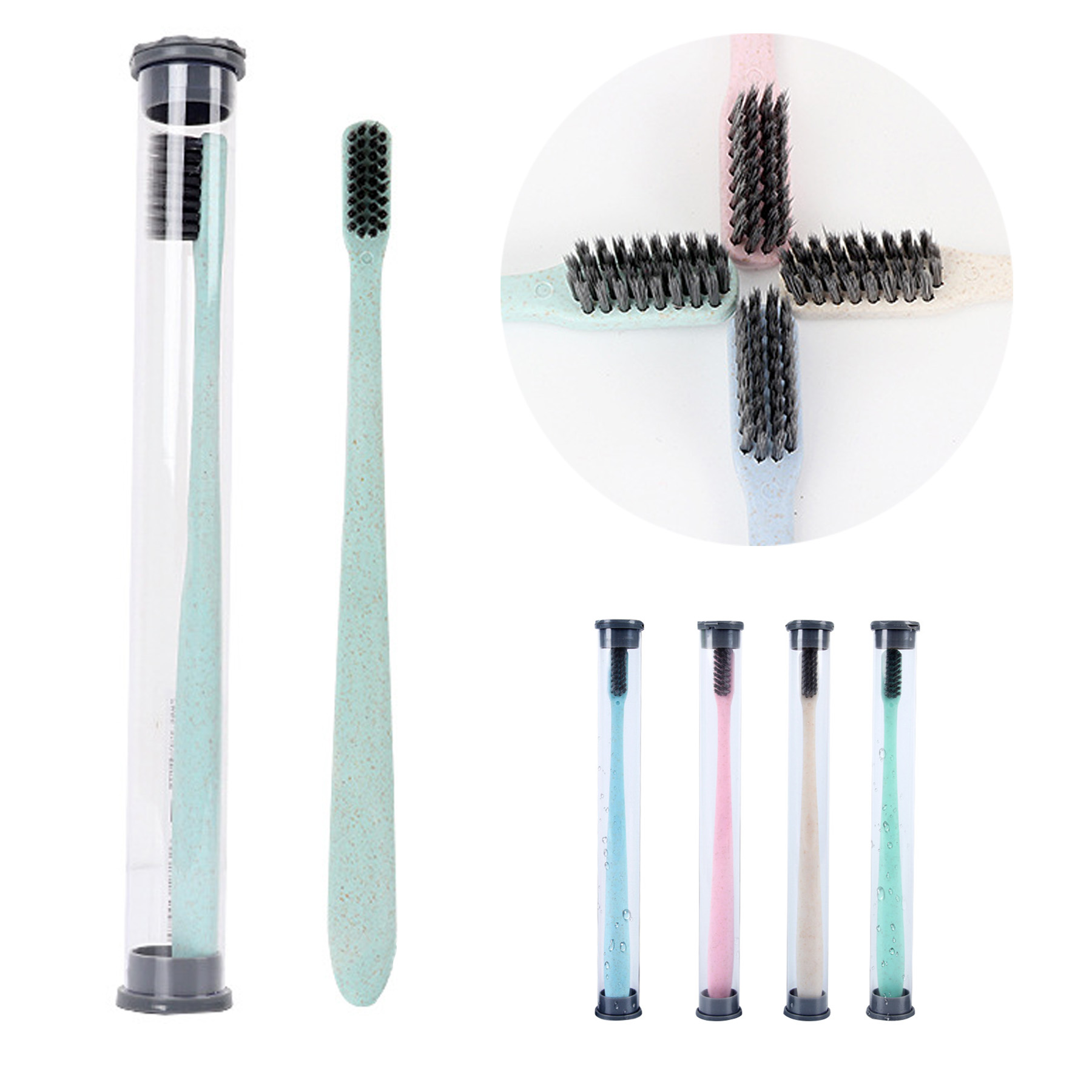 Adult SoftManual Wheat Toothbrush 1