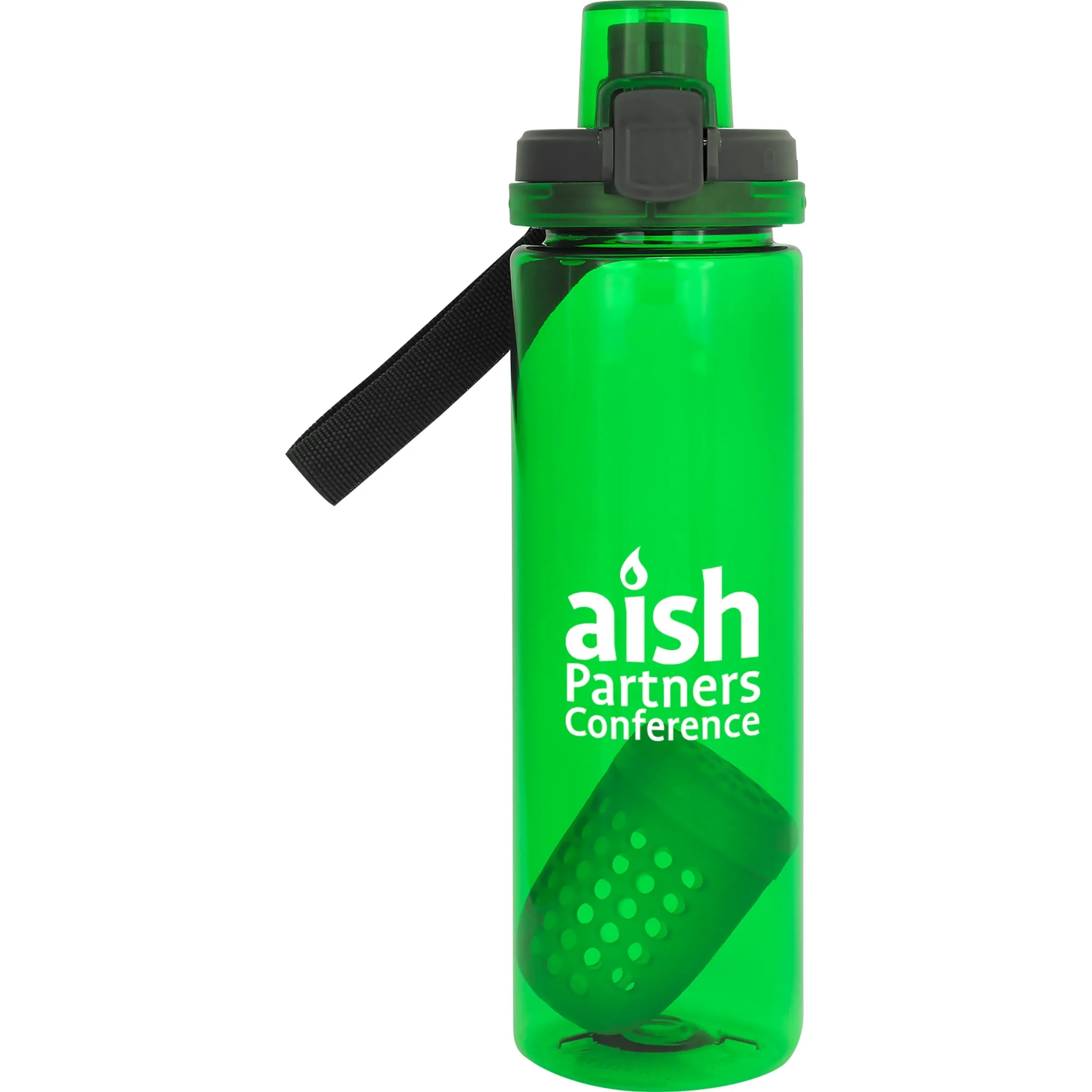 Locking Lid 24 oz. Colorful Bottle With Floating Infuser 9