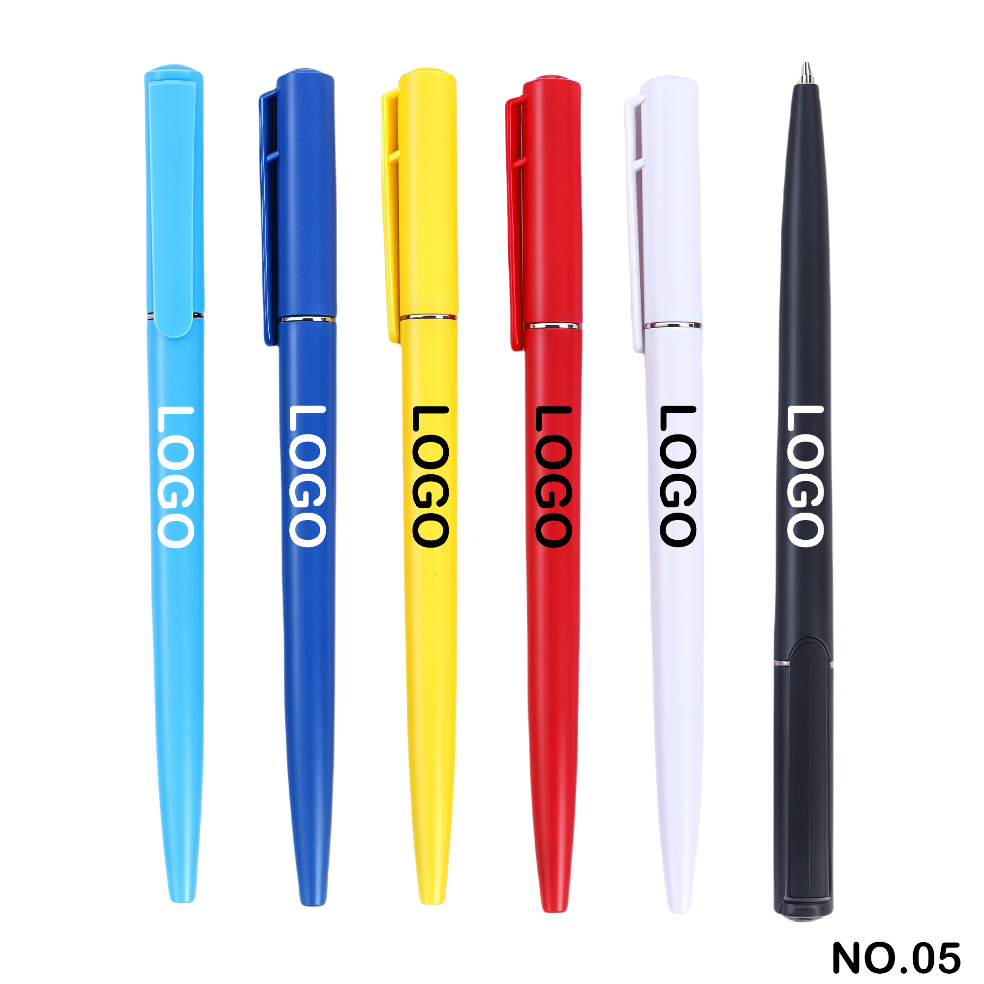 Colorful twisting-style business ballpoint pen 1