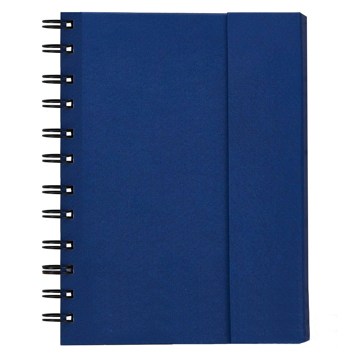 Spiral Notebook With Sticky Notes And A Pen 4