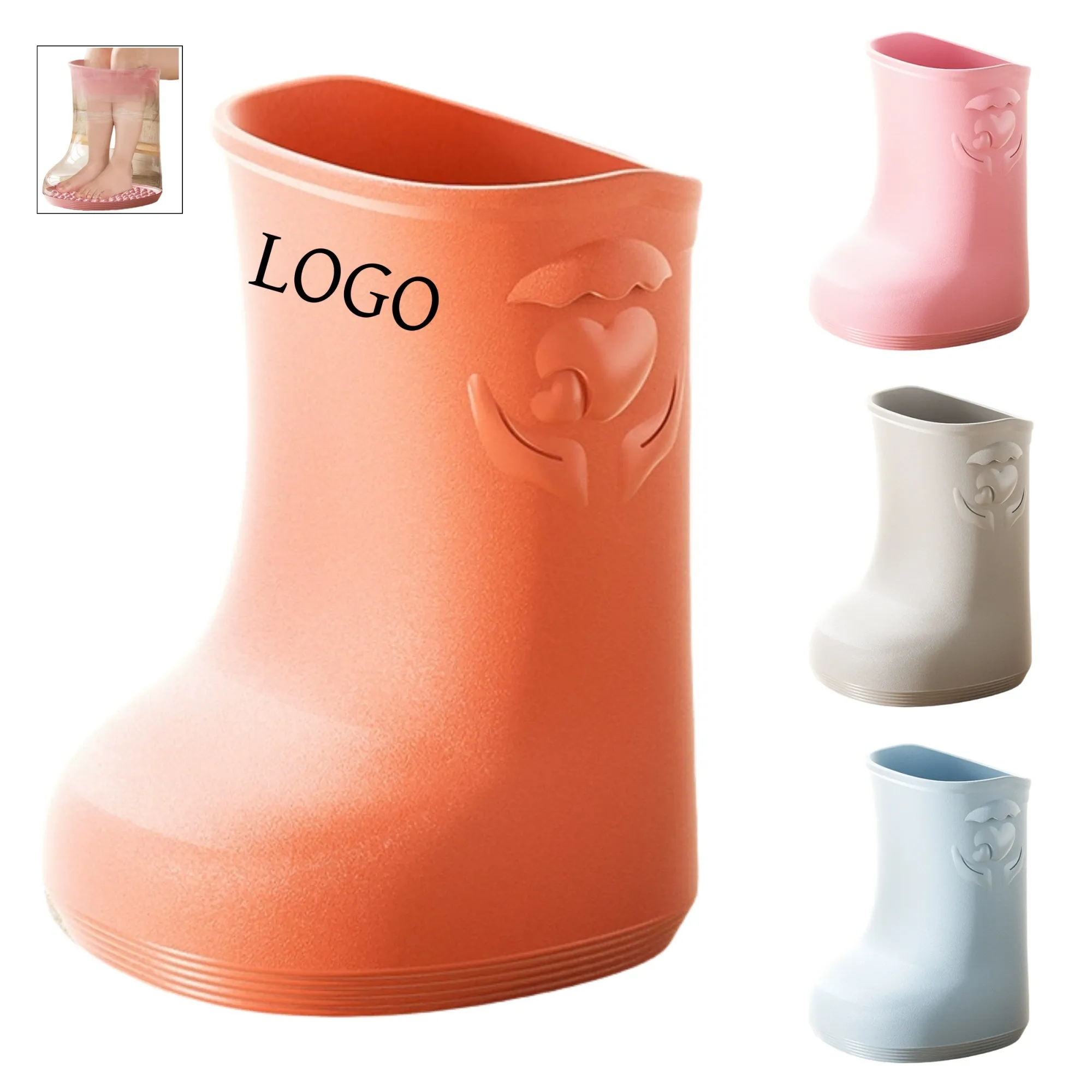 EVA Portable Deepened Foot Bath Bucket 1