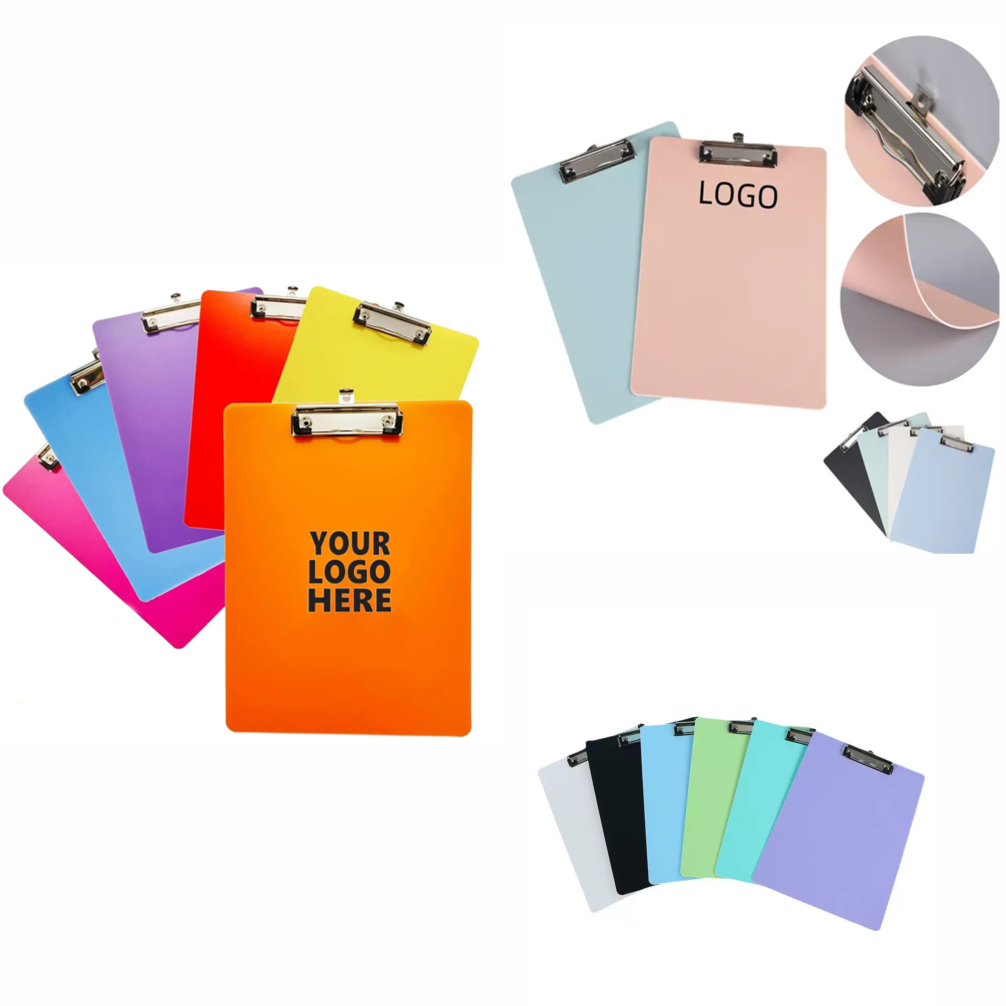 A4 Size Plastic Clipboard MOQ 10pcs 2