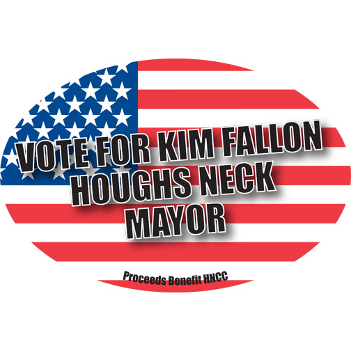 Custom 3" x 5" Oval Car Magnet 3