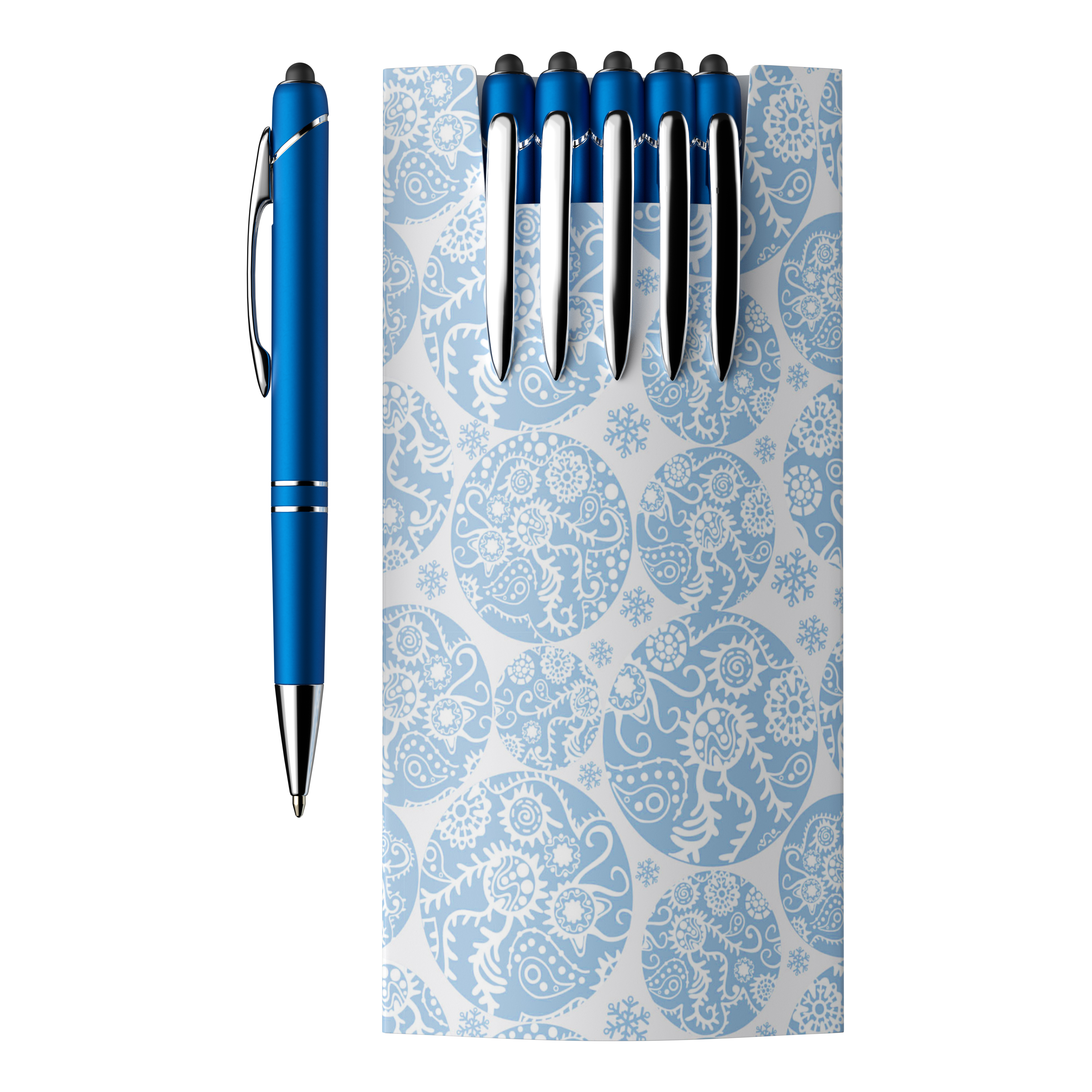 5-piece glacio pen set and custom sleeve 6