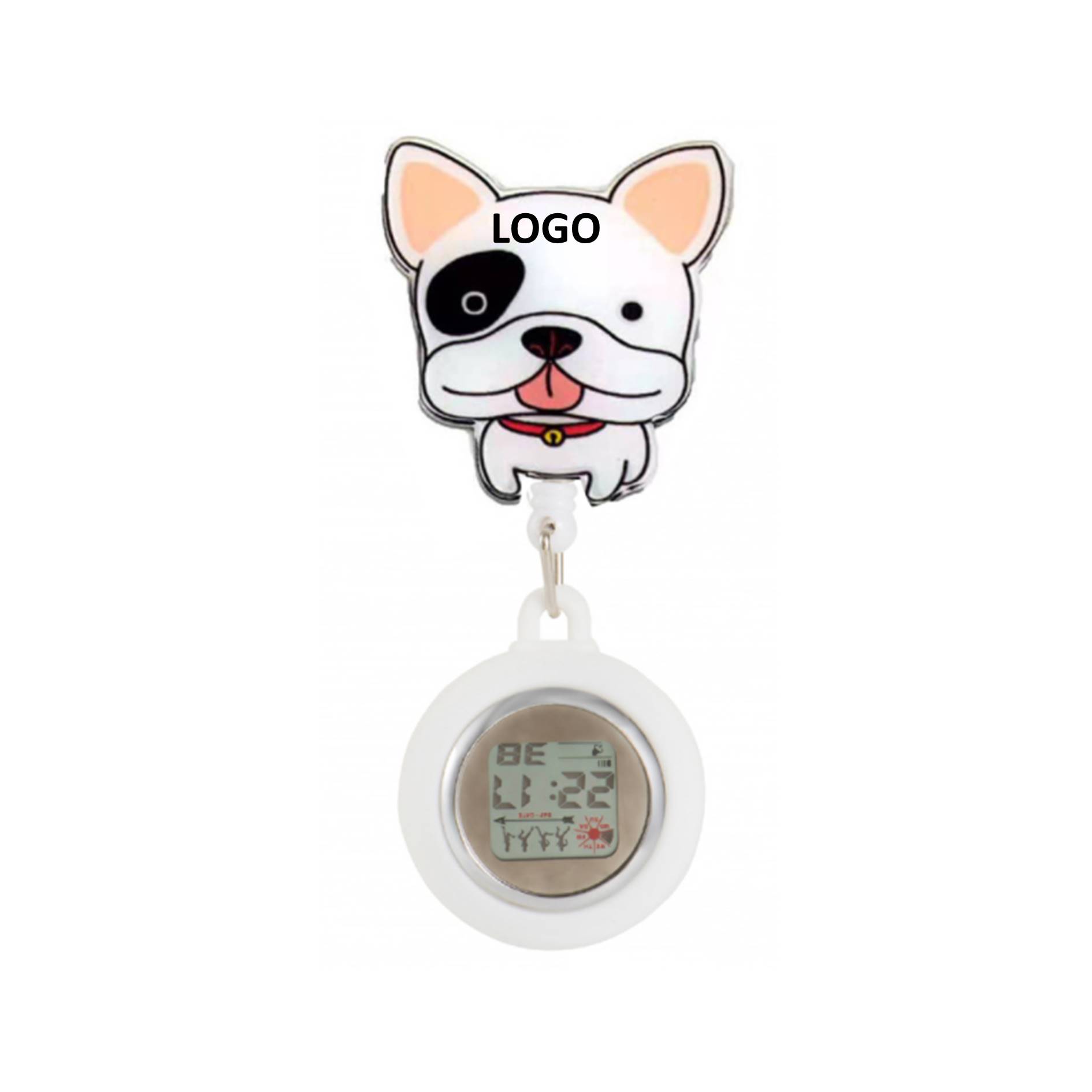 Medical Cute Brooch Silicone Nurse Watch 2