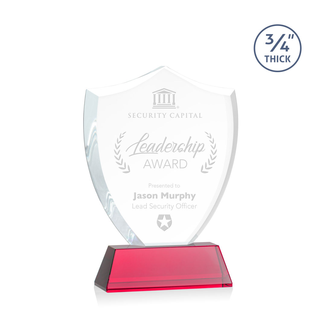 Scudo Shield Award on Newhaven - Red 2