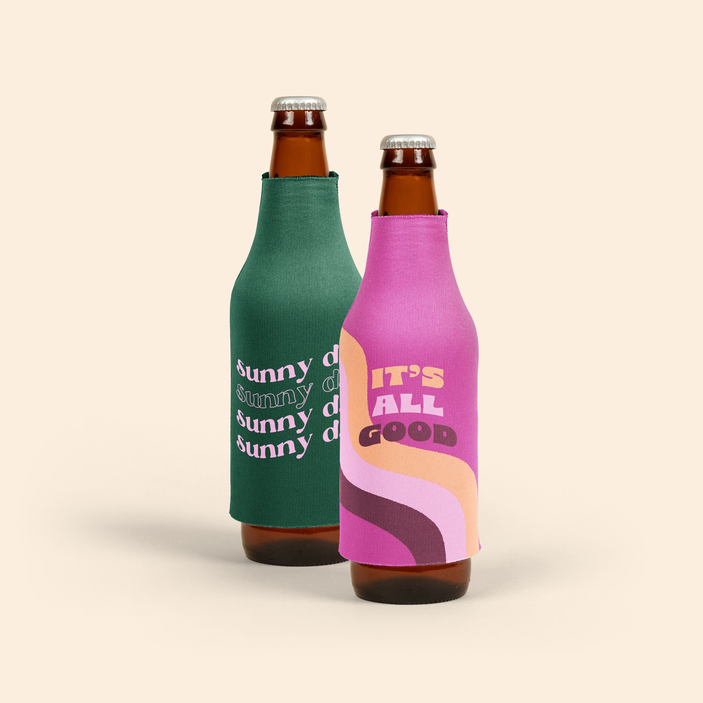 TRADEMARKED CAMO BOTTLE COOLIE