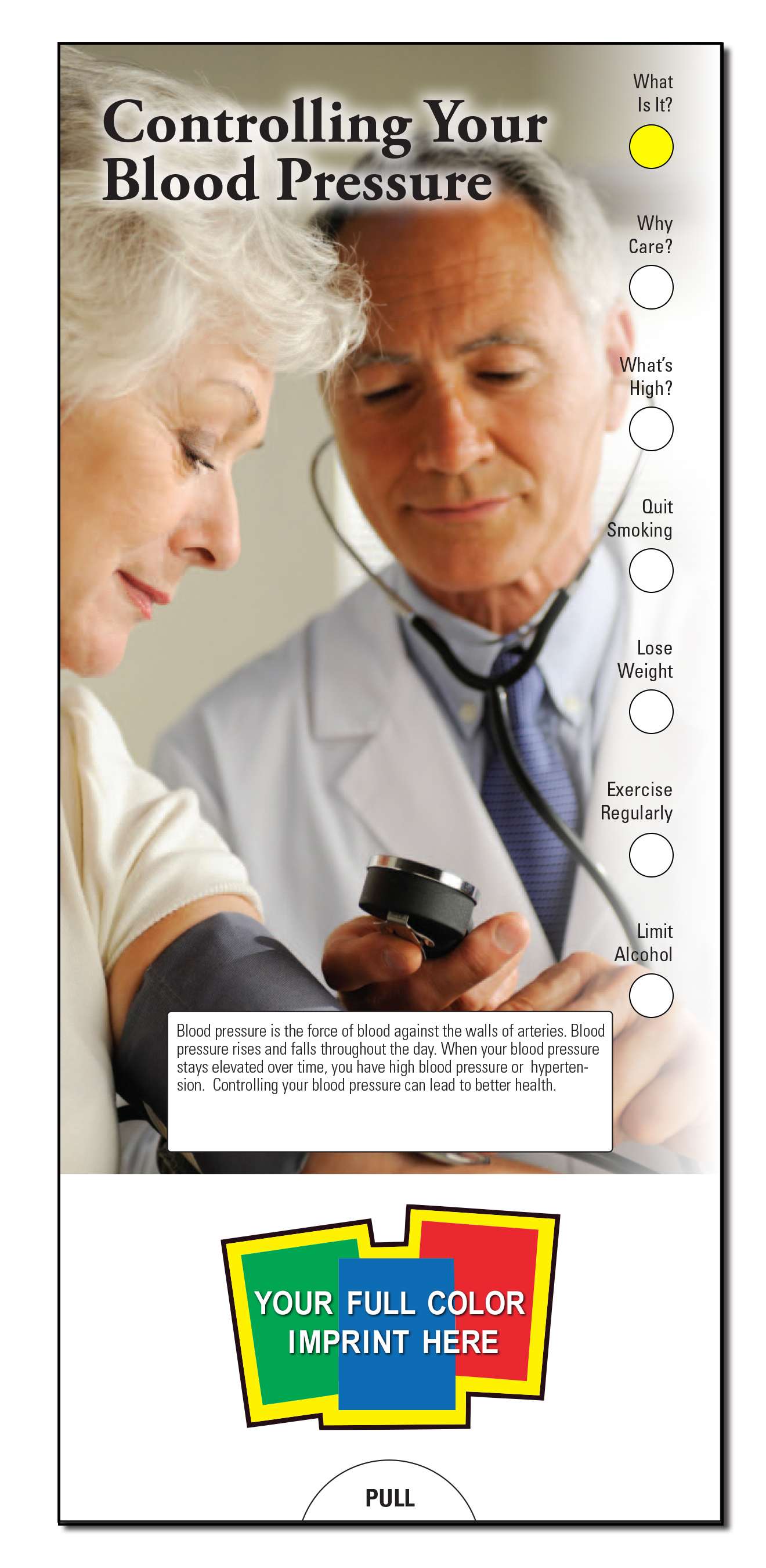 SLIDE CHART - Controlling Your Blood Pressure Slide Chart 2