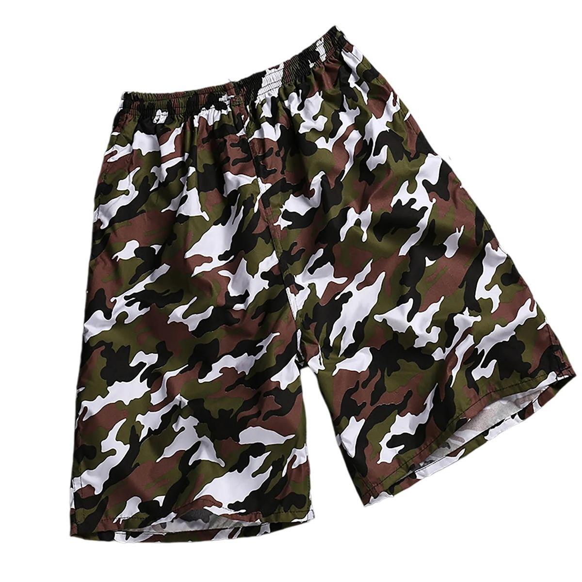 Polyester Beach Shorts with Adjustable Drawstring Waist 9