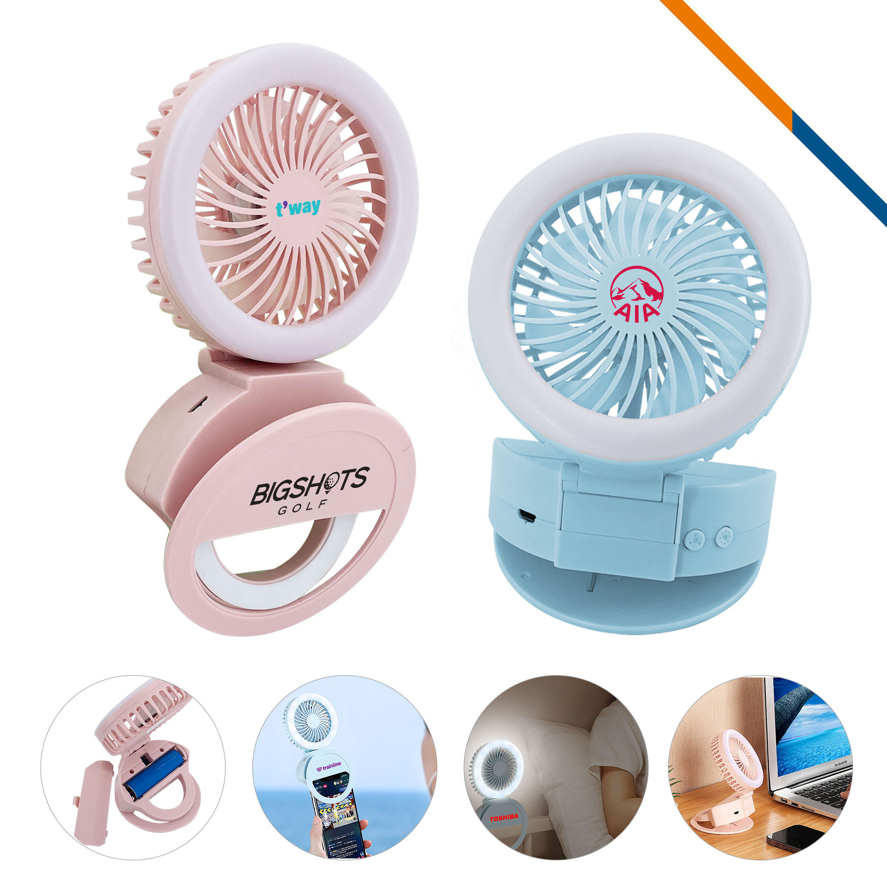 Aillen 2in1 Clip On Fan 3
