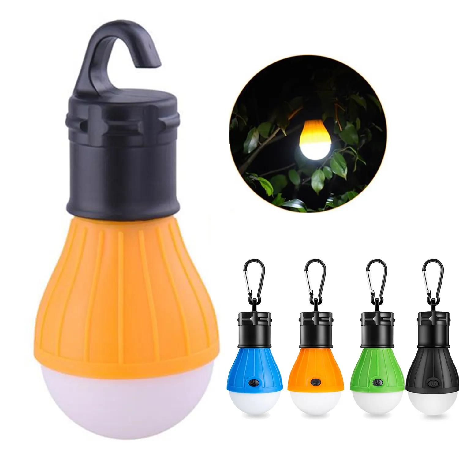 Portable LED Camping Tent Lantern Bulb 6