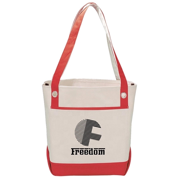 Custom Small Heavy Canvas Tote Bag, custom tote bag with logo imprint 4