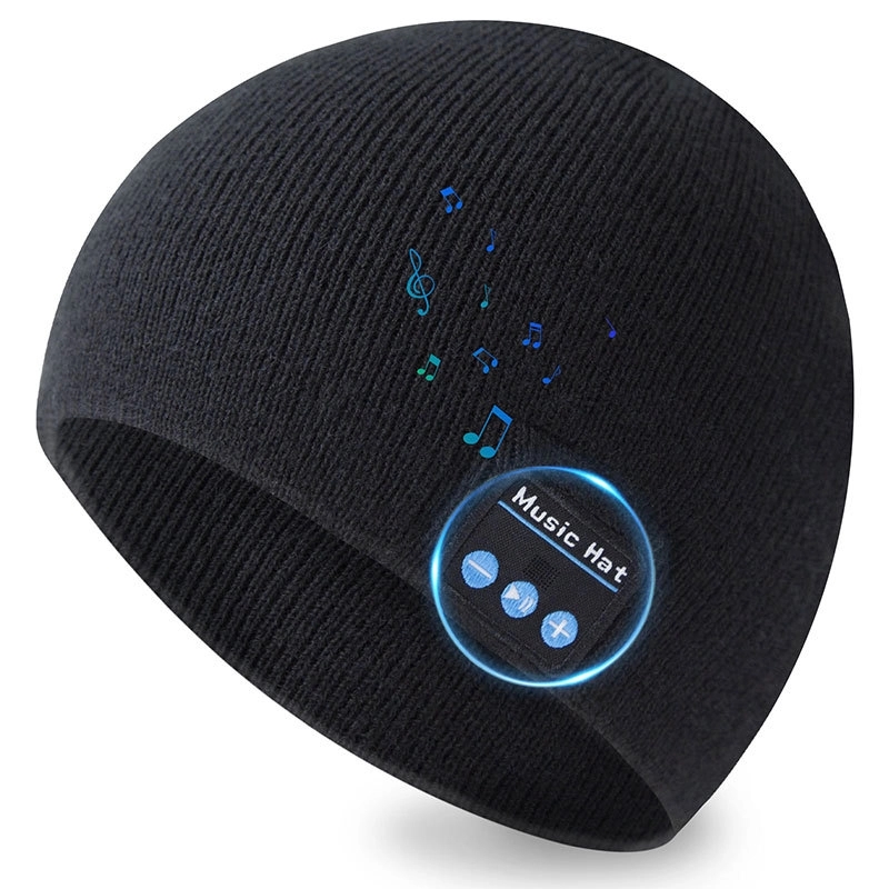 Bluetooth Beanie Hat and Gloves Set 1