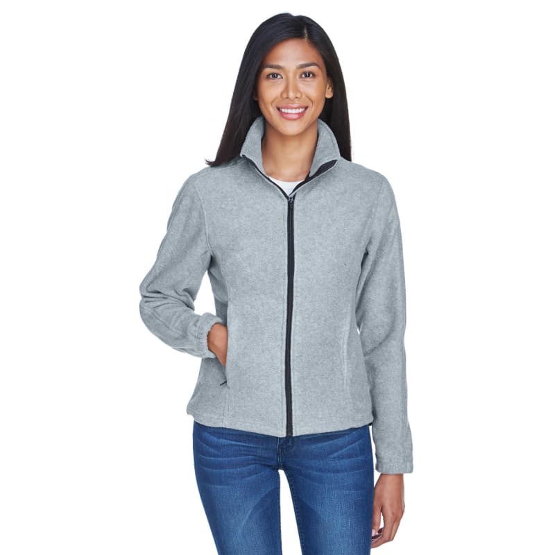 UltraClub Ladies' Iceberg Fleece Full-Zip Jacket 7