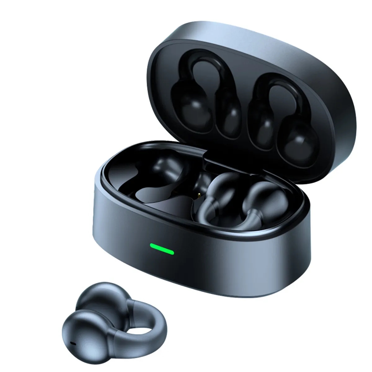 Open Ear Clip Headphones, Wireless Earbuds Bluetooth 6