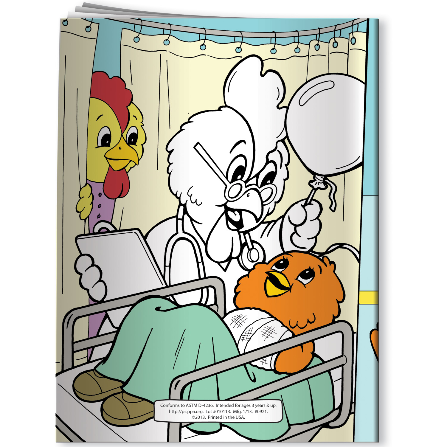 Coloring Book - A Visit to the Emergency Room 3