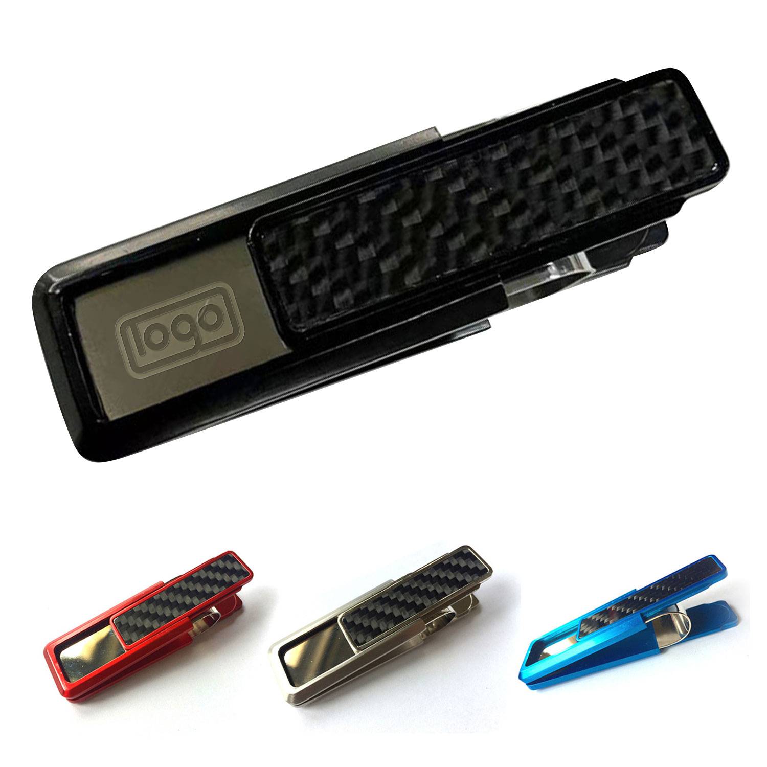 Retractable Stainless Steel Money Clip 2