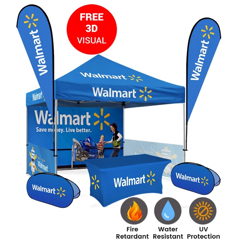 Custom Printed Advertising Tent Package 10ft x 10ft 5