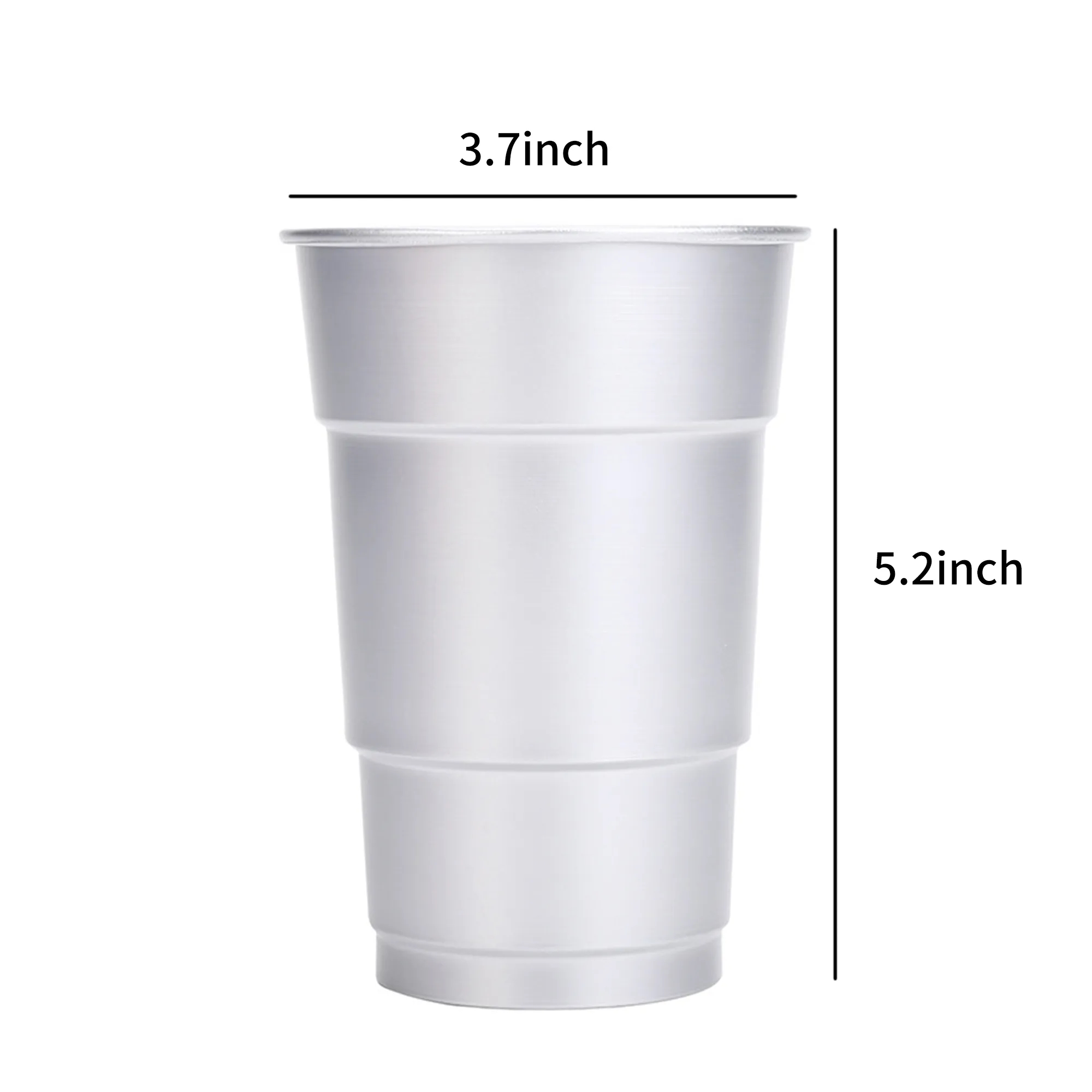 16oz Aluminum Party Camping Cup 2