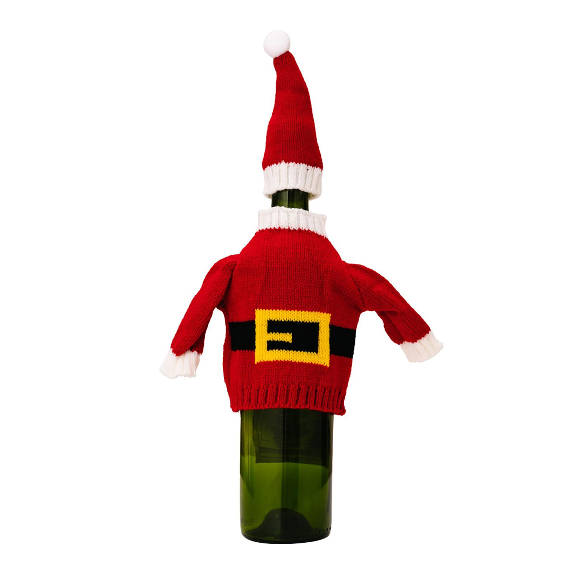 Christmas Wine Bottle Hat Cover 4