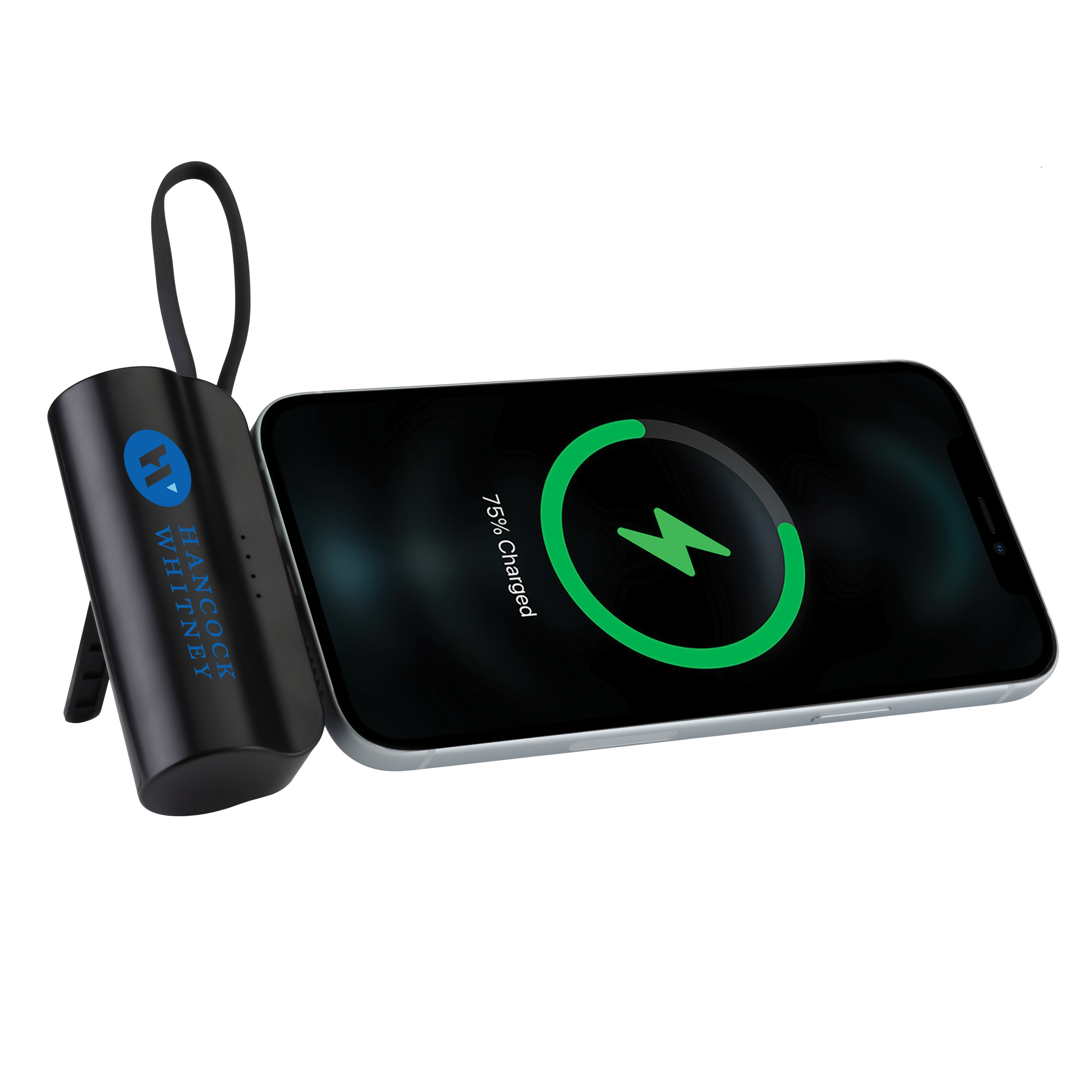 5,000 mAh Pill Power Bank w/ Phone Stand 2