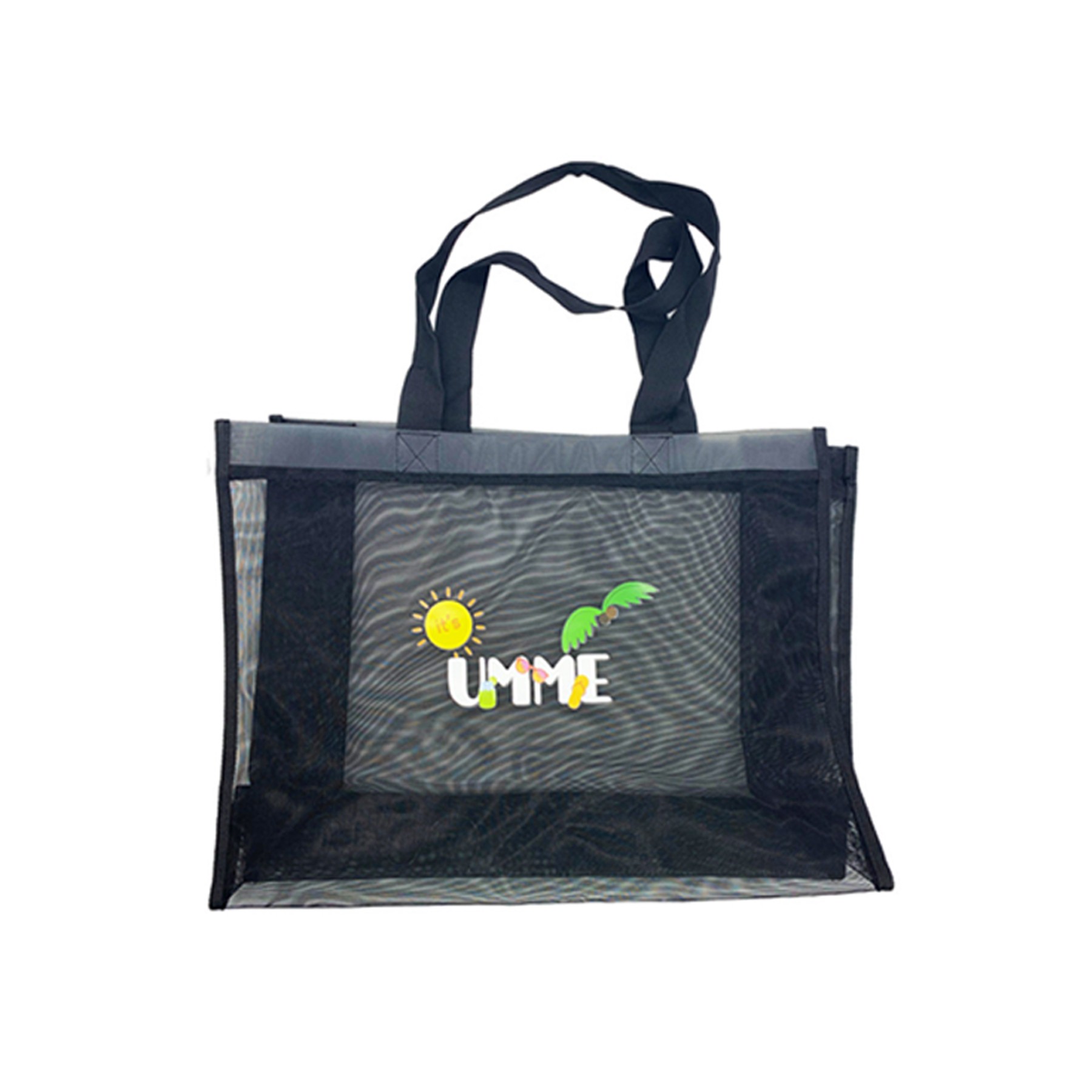 Nylon Mesh Beach Tote Bag 2