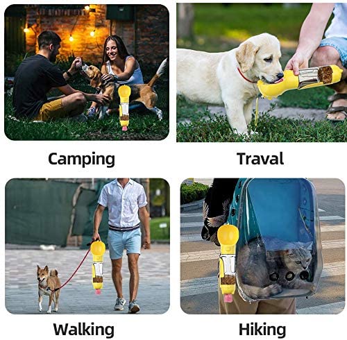 10oz Leak Proof Dog Bowl Water Dispenser for Walking/Outdoor/Hiking/Traveling 6